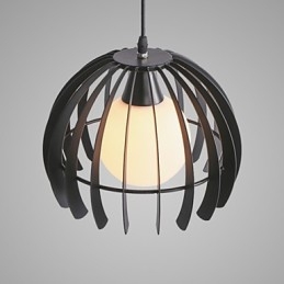 Luminária pendente de metal contemporânea moderna