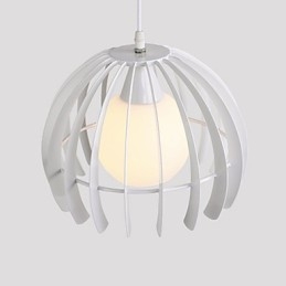 Luminária pendente de metal contemporânea moderna