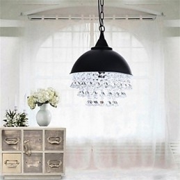 Lustre de ferro em forma de maçã de cabeça única minimalista retrô americano