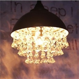 Lustre de ferro em forma de maçã de cabeça única minimalista retrô americano