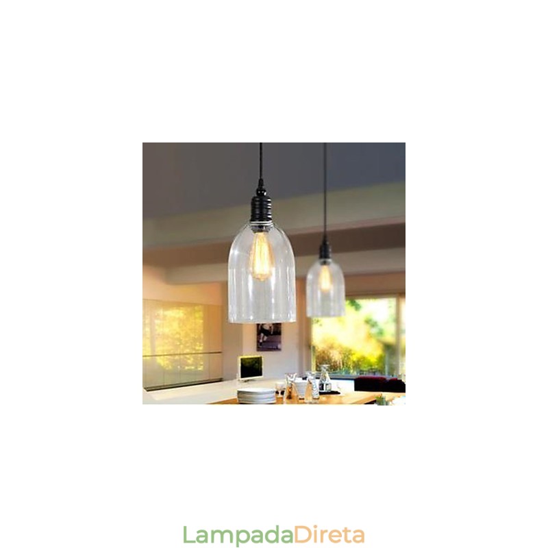 Contratado American Country Grande Relógio de Cristal Droplight Restaurando Maneiras Antigas
