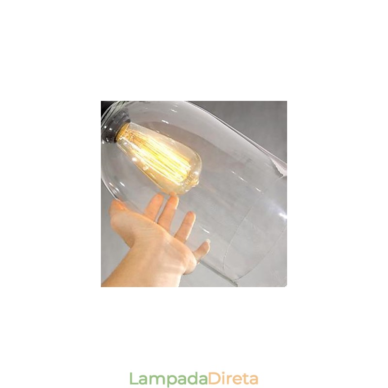 Contratado American Country Grande Relógio de Cristal Droplight Restaurando Maneiras Antigas