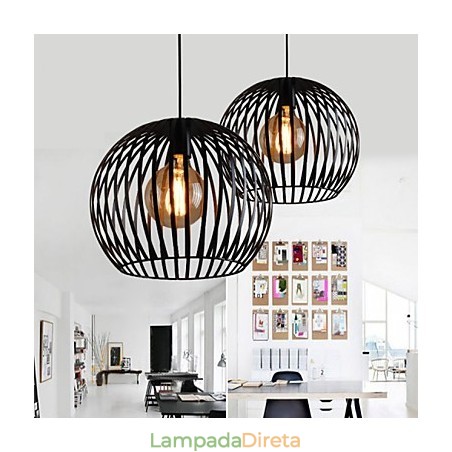 Luminária pendente de metal Country Designers Luminária pendente de metal Country Designers