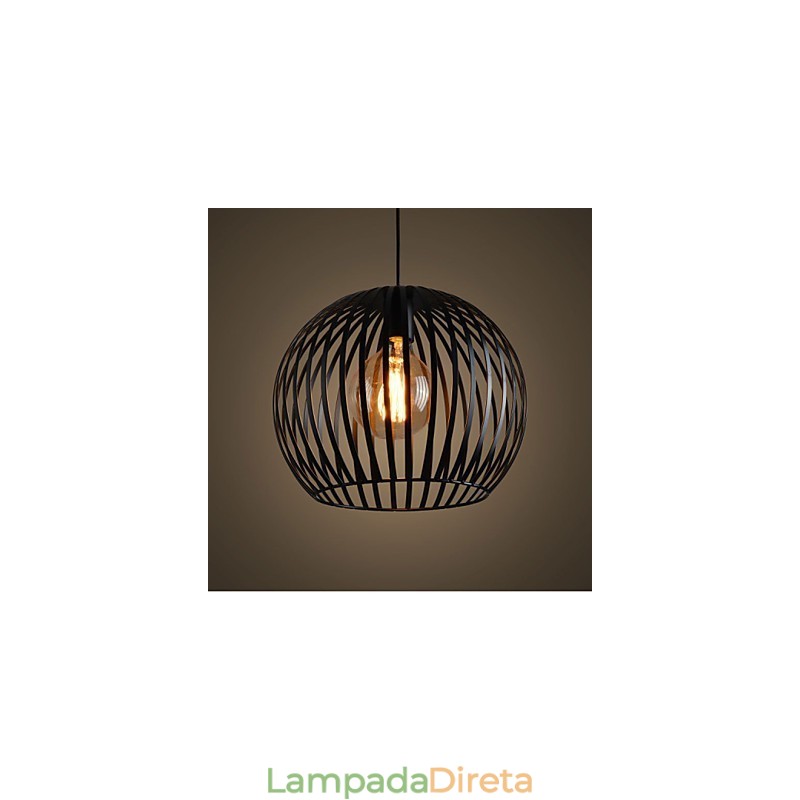 Luminária pendente de metal Country Designers