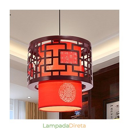 Lustre de cabeça única para refeições Archaizes Teahouse Lâmpada pequena Droplight Lustre de cabeça única para refeições Archaizes Teahouse Lâmpada pequena Droplight