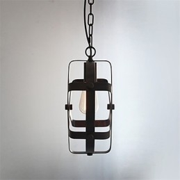 Lustre decorativo estilo vintage industrial redondo pendente loft decoração para casa
