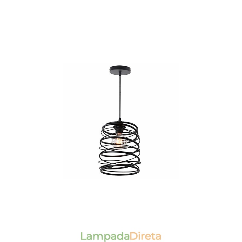 Rústico Lodge Retro Country Mini Estilo Pintura Metal Pendente Luz Garagem