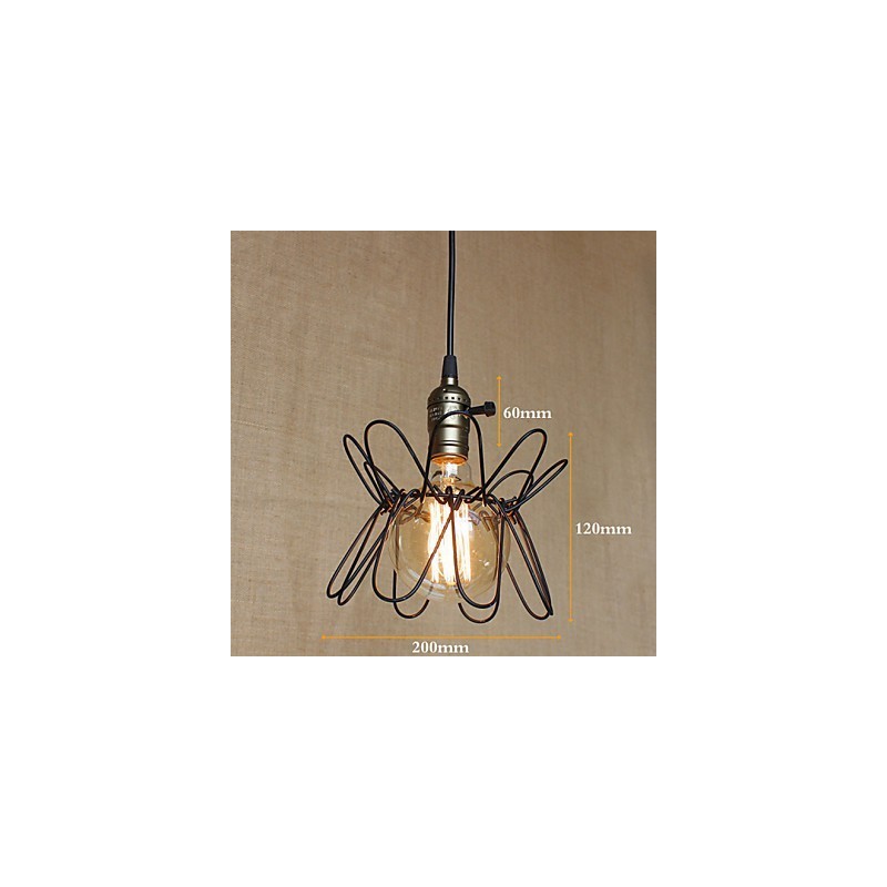 Lustre Americange Industrial Retro Deformação