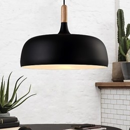 Luminária pendente de metal moderna e contemporânea para campo