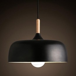 Luminária pendente de metal moderna e contemporânea para campo