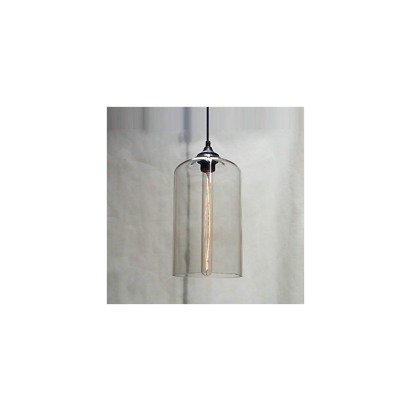 Garrafa Design Pendente 1 Luz Conciso Ferro Pintura