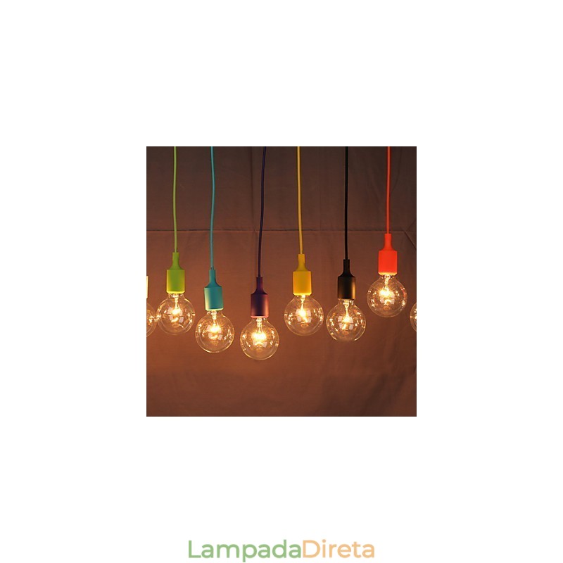 Lustre criativo de silicone com dragão arco-íris