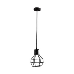 Estilo Mini Retro Pintura Metal Pendente Luz Garagem