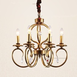 Lustre Pendente Mini Estilo Tradicional Clássico Metal