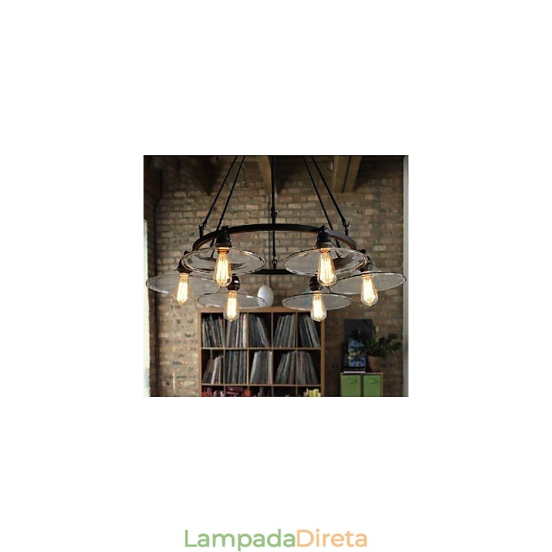 Tradicional Clássico Vintage Retro Lanterna Country Mini Estilo Pintura Metal Pingente Luz Jantar