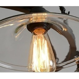 Tradicional Clássico Vintage Retro Lanterna Country Mini Estilo Pintura Metal Pingente Luz Jantar