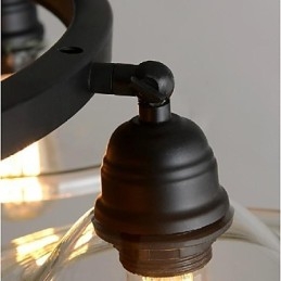 Tradicional Clássico Vintage Retro Lanterna Country Mini Estilo Pintura Metal Pingente Luz Jantar