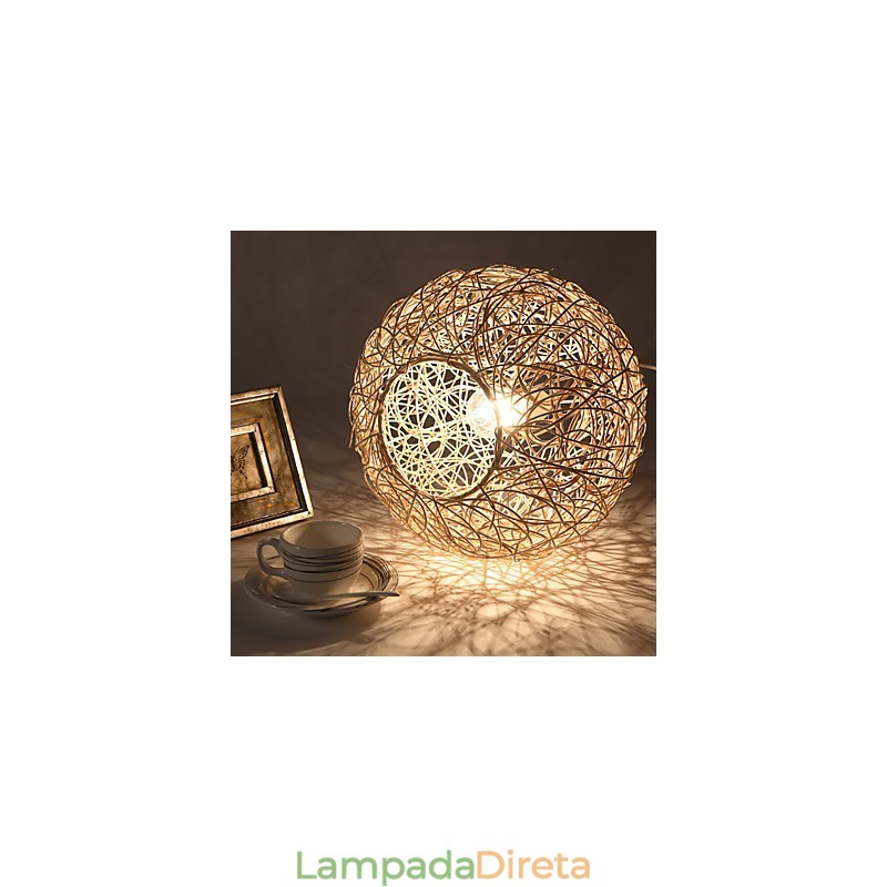 Cany Art Lamp Rural Chinlon Droplight Lâmpada Droplight Luz