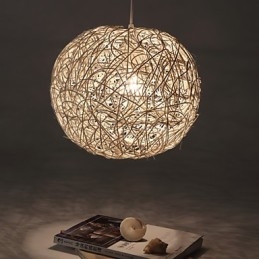 Cany Art Lamp Rural Chinlon Droplight Lâmpada Droplight Luz