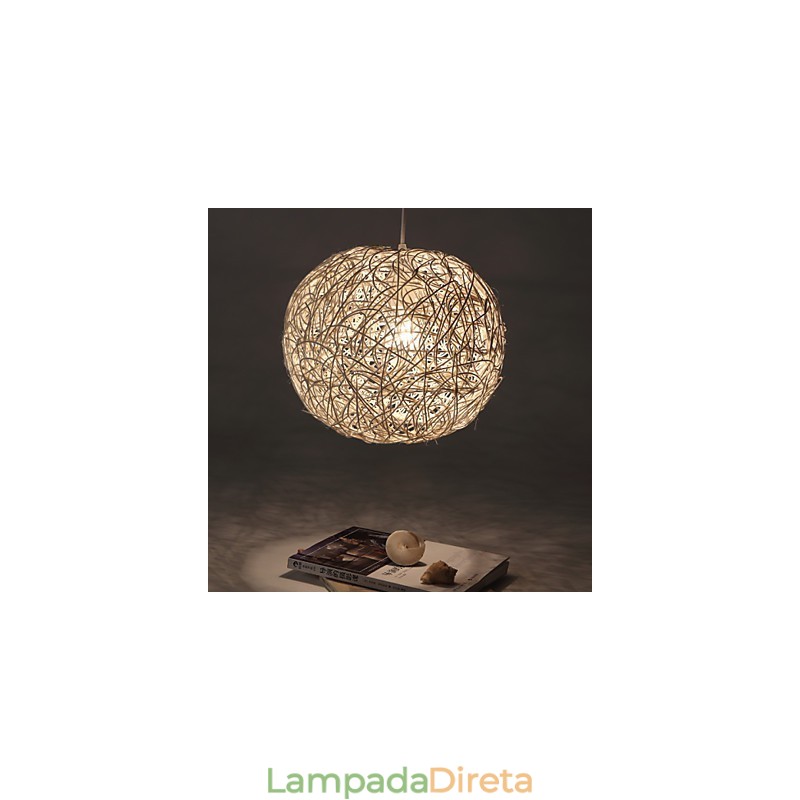 Cany Art Lamp Rural Chinlon Droplight Lâmpada Droplight Luz