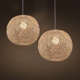 Cany Art Lamp Rural Chinlon Droplight Lâmpada Droplight Luz