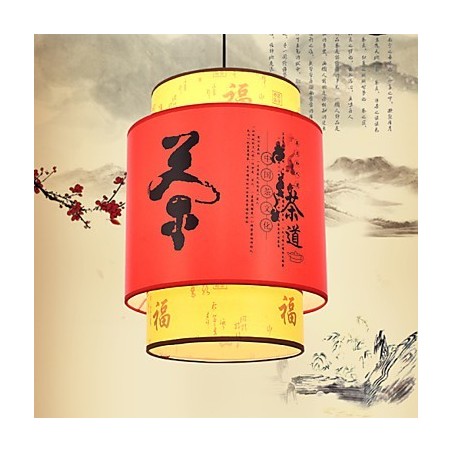 Lustre de cabeça única para refeições Archaizes Teahouse Lâmpada pequena Droplight Lustre de cabeça única para refeições Archaizes Teahouse Lâmpada pequena Droplight