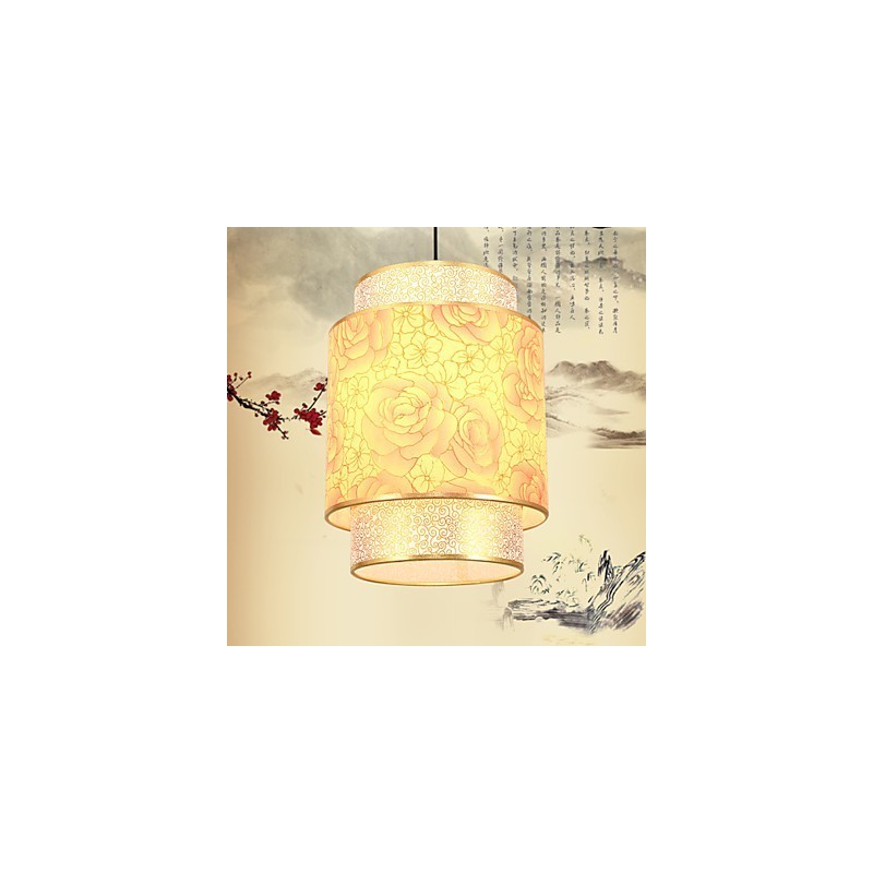 Lustre de cabeça única para refeições Archaizes Teahouse Lâmpada pequena Droplight