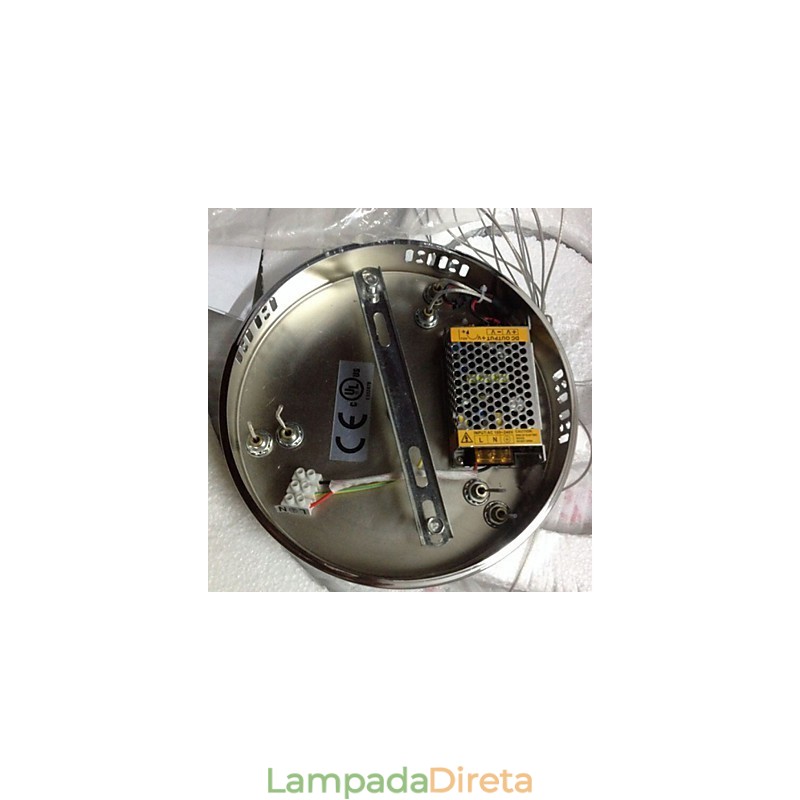 Luminárias Pendentes Luz de Teto Lustre Iluminação Redondo 4 Anéis Grande Anel Cristal Âmbar e Outros Cristais Transparentes