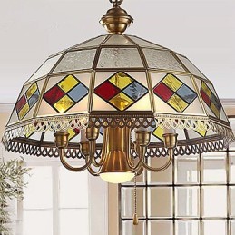 Luminárias pendentes Cristal Mini Estilo Tradicional Clássico Metal