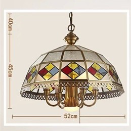 Luminárias pendentes Cristal Mini Estilo Tradicional Clássico Metal