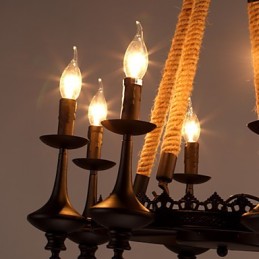 Luminárias pendentes estilo mini tradicional clássico metal