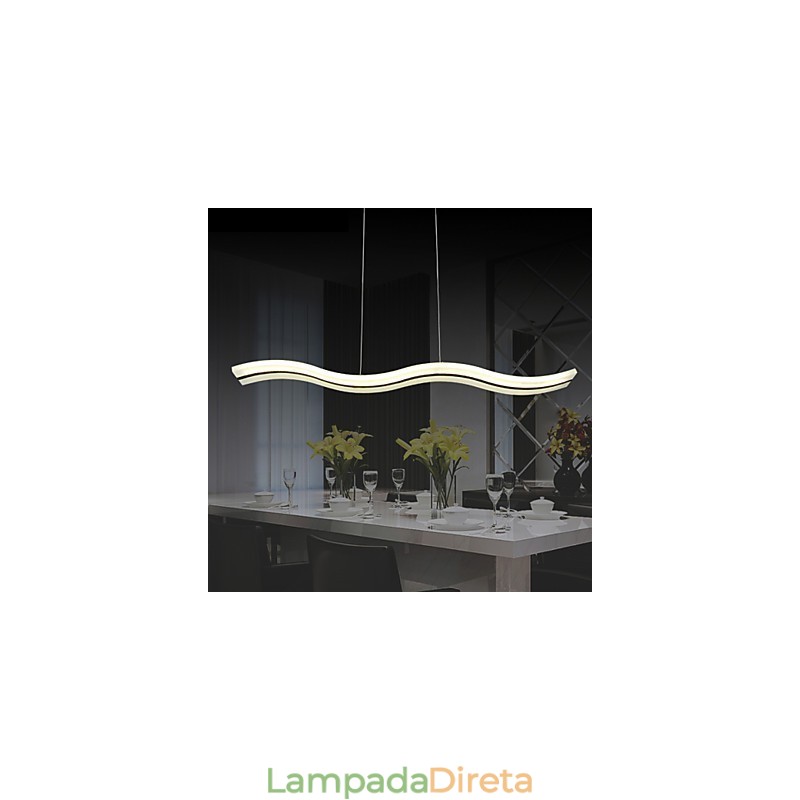 Luminária pendente de luxo moderna Luminária pendente estilo mini moderno contemporâneo
