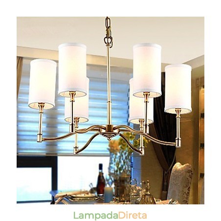 Luminárias pendentes Cristal Mini Estilo Tradicional Clássico Metal Luminárias pendentes Cristal Mini Estilo Tradicional Clássico Metal