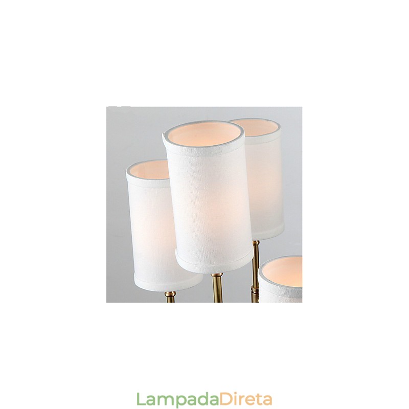 Luminárias pendentes Cristal Mini Estilo Tradicional Clássico Metal