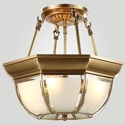Luminárias pendentes estilo mini tradicional clássico metal