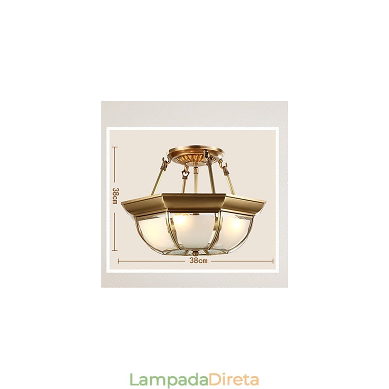 Luminárias pendentes estilo mini tradicional clássico metal