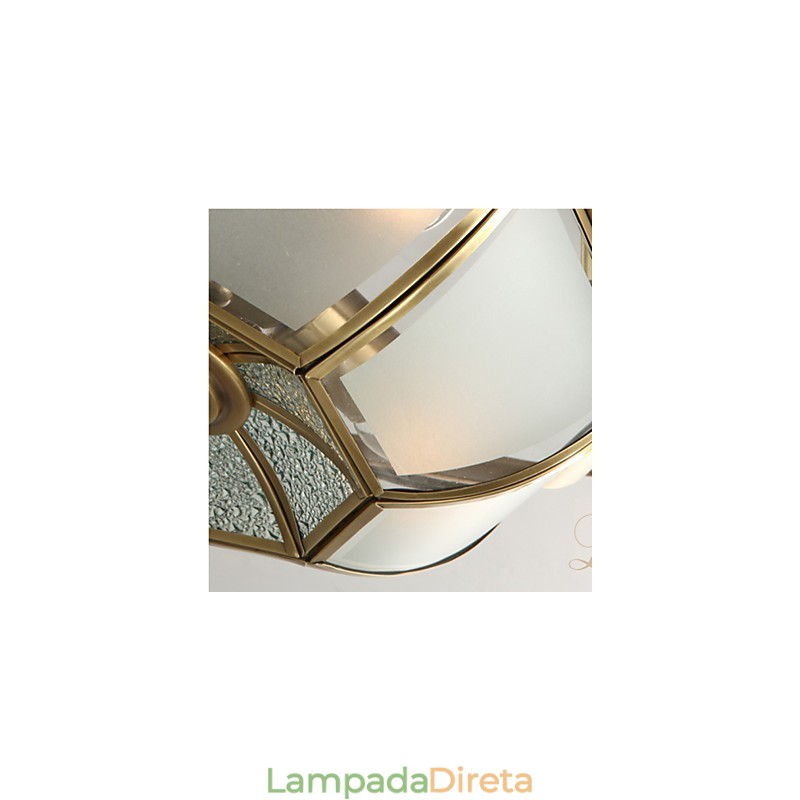 Luminárias pendentes estilo mini tradicional clássico metal