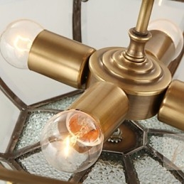 Luminárias pendentes estilo mini tradicional clássico metal