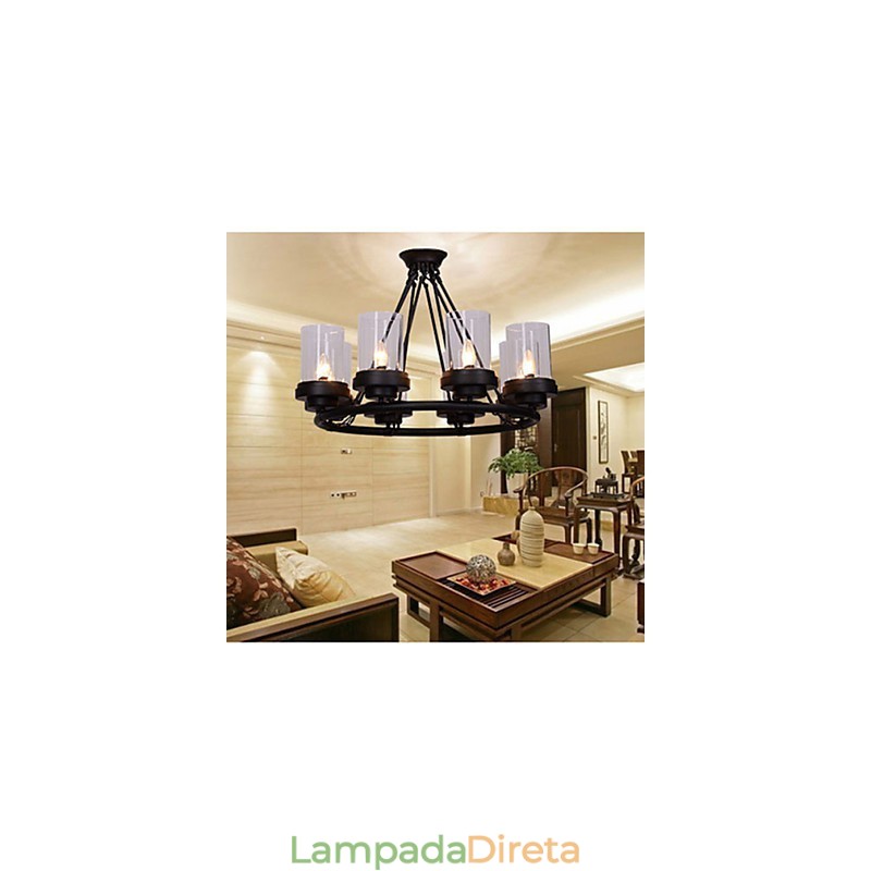 Luminárias pendentes estilo mini rústico lodge vintage metal