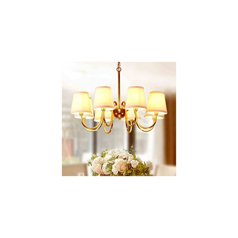 Luminárias pendentes Cristal Mini Estilo Tradicional Clássico Metal