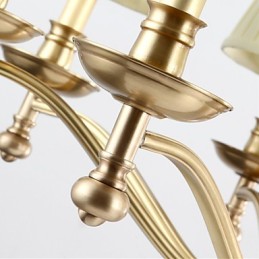 Luminárias pendentes Cristal Mini Estilo Tradicional Clássico Metal