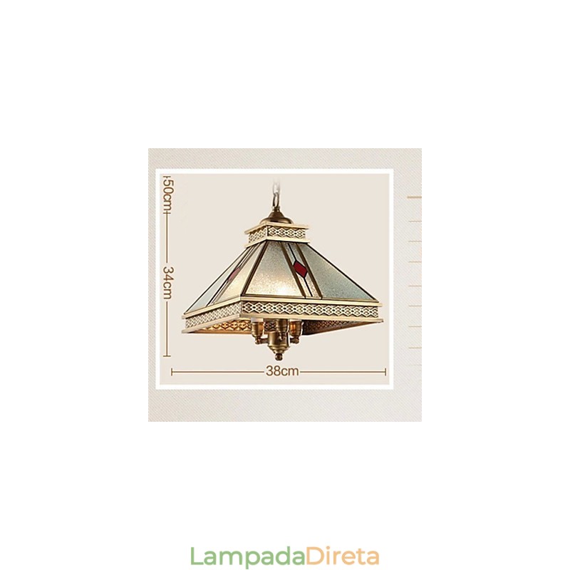 Luminárias pendentes estilo mini tradicional clássico metal