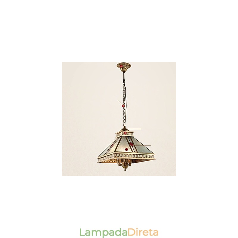 Luminárias pendentes estilo mini tradicional clássico metal