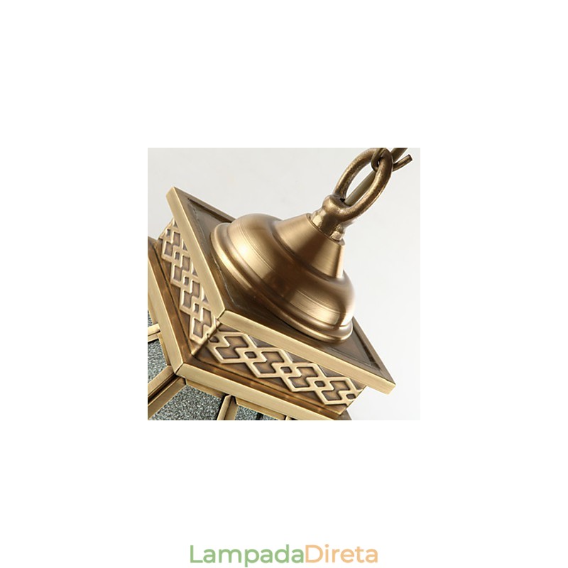 Luminárias pendentes estilo mini tradicional clássico metal