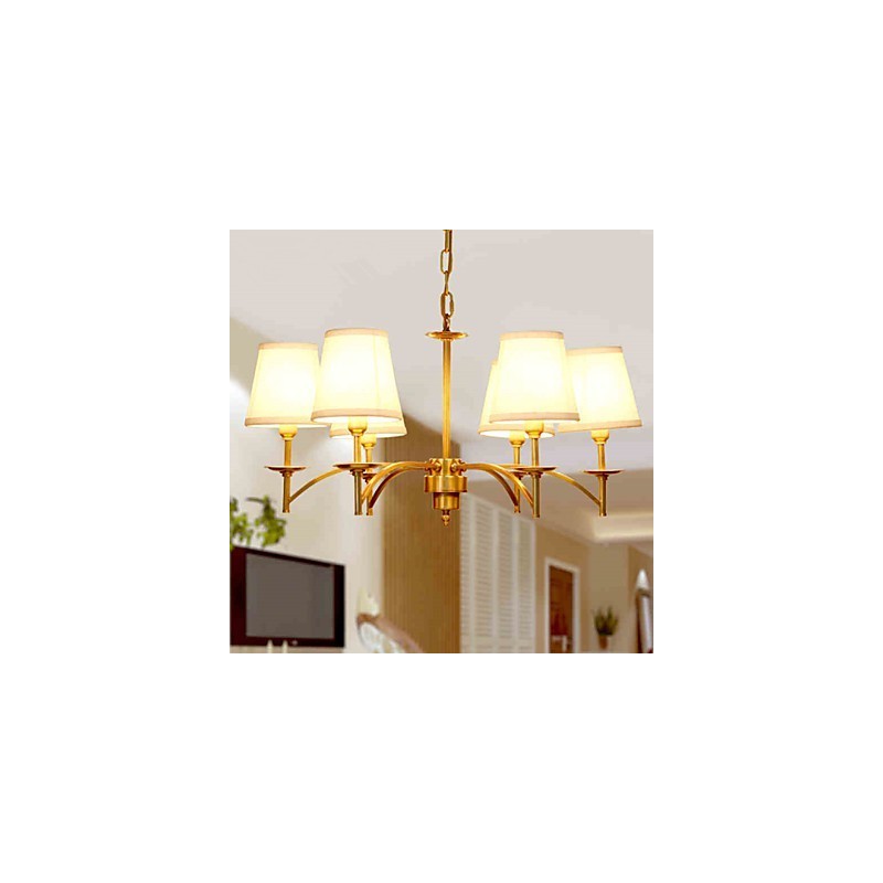 Luminárias pendentes Cristal Mini Estilo Tradicional Clássico Metal