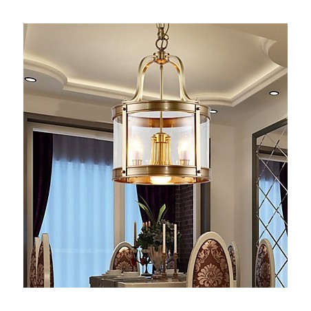 Luminárias pendentes Cristal Mini Estilo Tradicional Clássico Metal Luminárias pendentes Cristal Mini Estilo Tradicional Clássico Metal