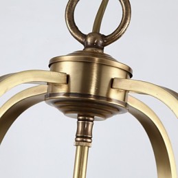 Luminárias pendentes Cristal Mini Estilo Tradicional Clássico Metal