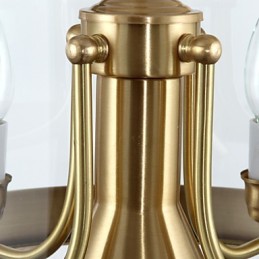 Luminárias pendentes Cristal Mini Estilo Tradicional Clássico Metal