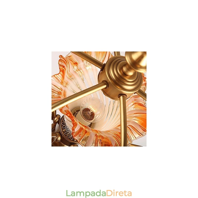 Luminárias pendentes estilo mini tradicional clássico metal