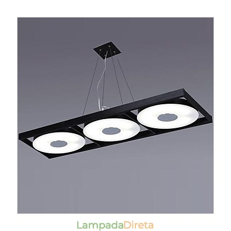Luminárias pendentes 3 luzes modernas simples artísticas Luminárias pendentes 3 luzes modernas simples artísticas